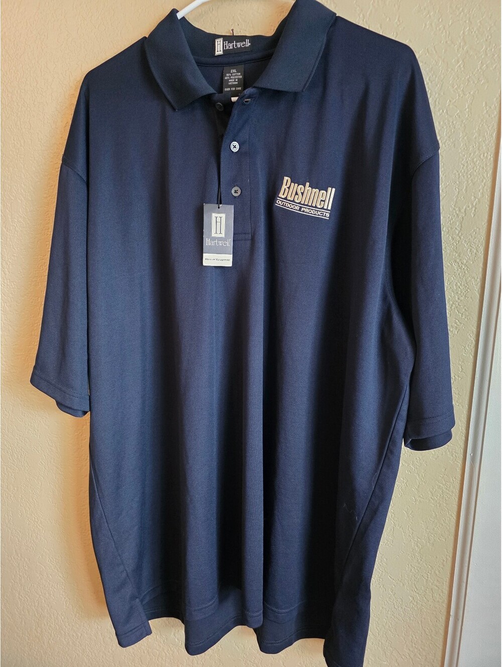 Hartwell Moisture Management Polo Shirt 2XL Navy Blue